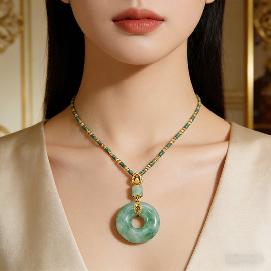 【2026 HOT SALE】 Hebilla de oración de jade Hetian