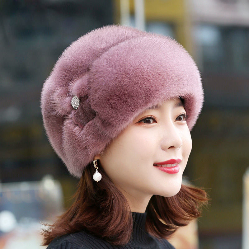 [56-58 cm] Gorro de lana cálido y moderno para otoño e invierno.3848228