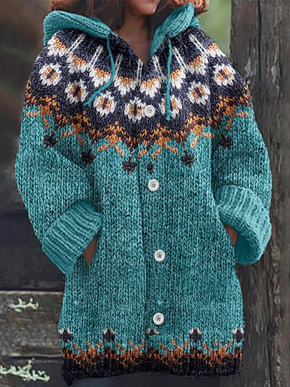 🥰【S-5XL】Nuevo suéter cardigan retro cómodo 3851354