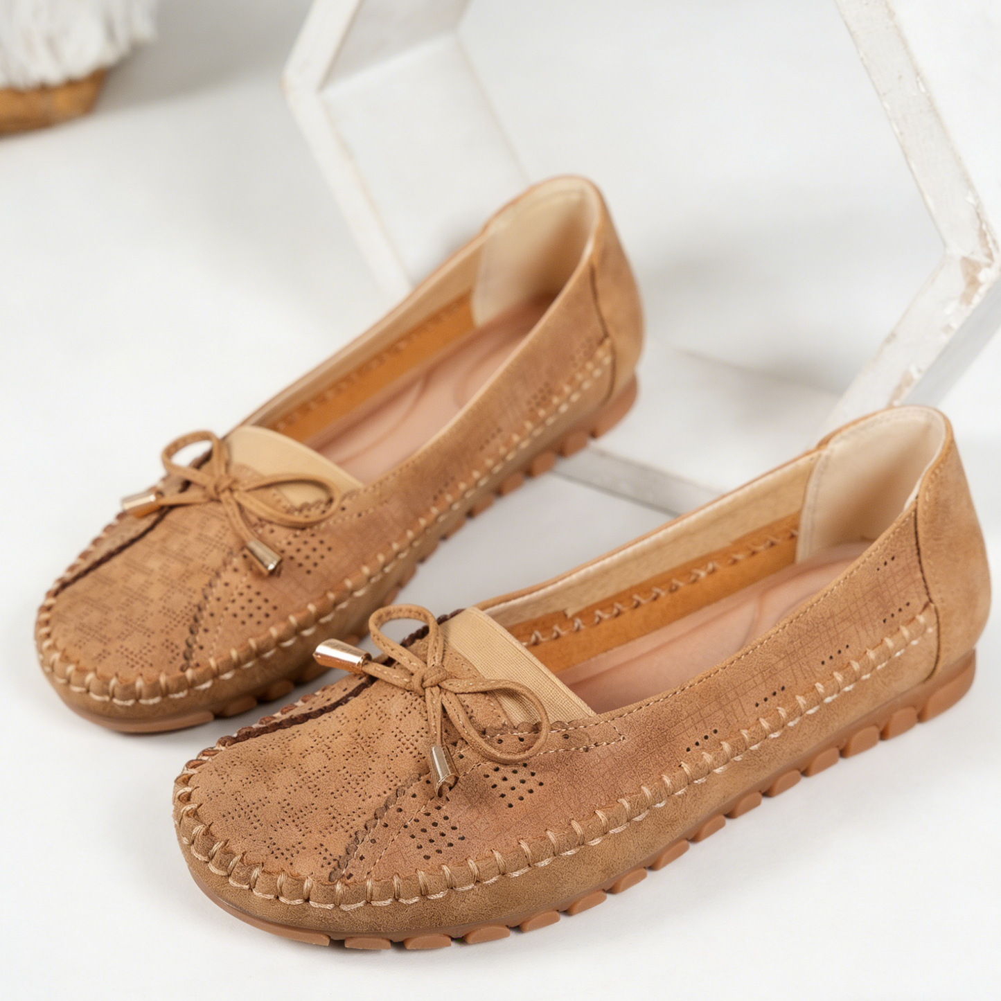 Bestseller - 50% de descuento Zapatos ortopédicos de cuero, ligeros, antideslizantes, transpirables para mujer