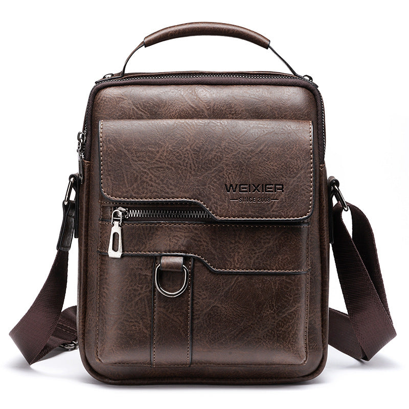 【Oferta limitada】Nuevo bolso de hombro Oxford de cuero para hombre 2026