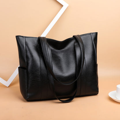 Nuevo bolso de hombro de piel suave para mujer