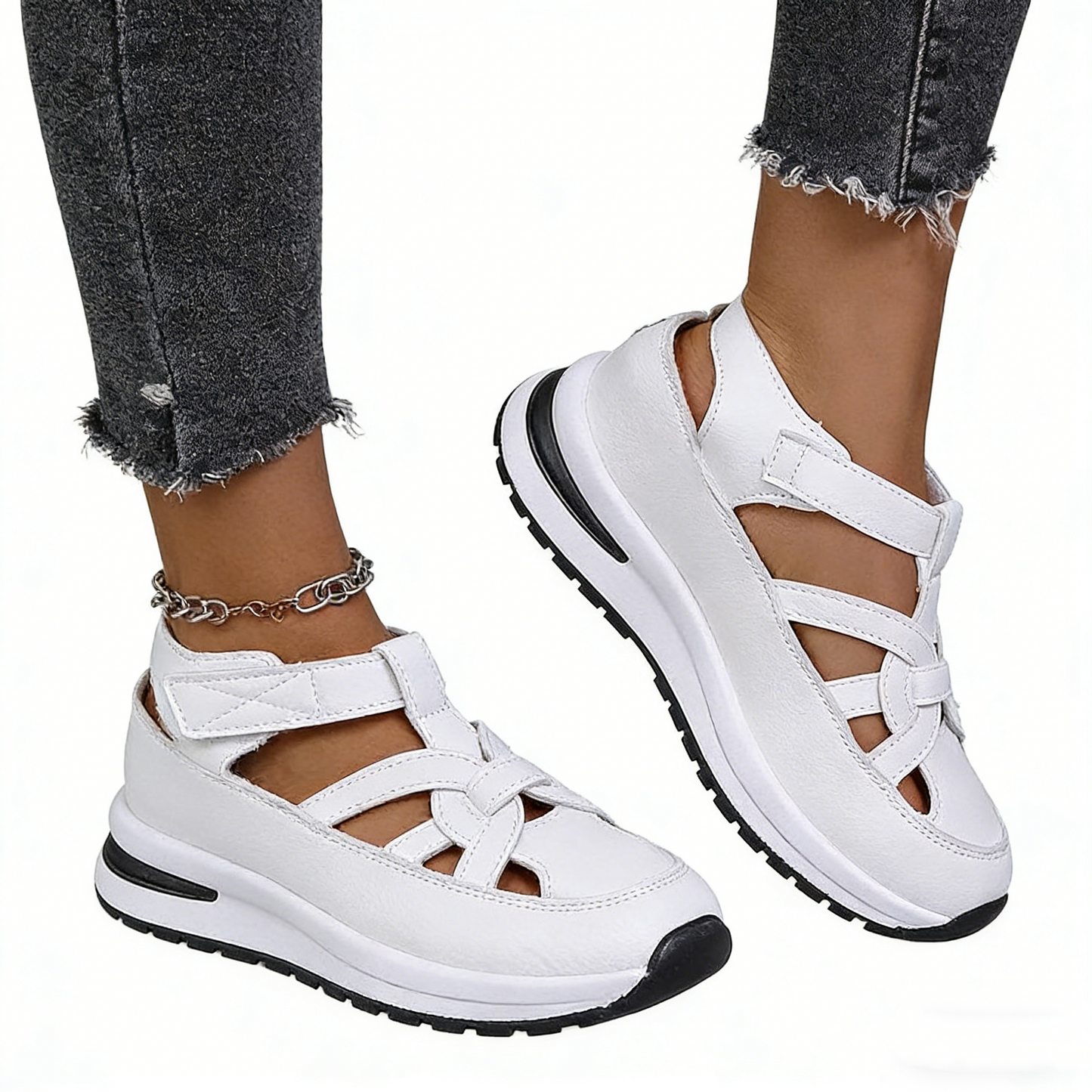 【35-43】sandalias casuales de suela gruesa 2026