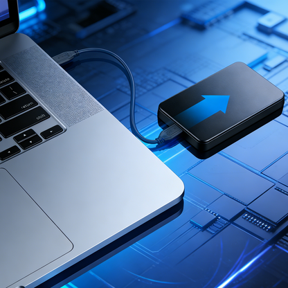 Disco duro móvil de gran capacidad de 20TB + Office original gratis + Adobe