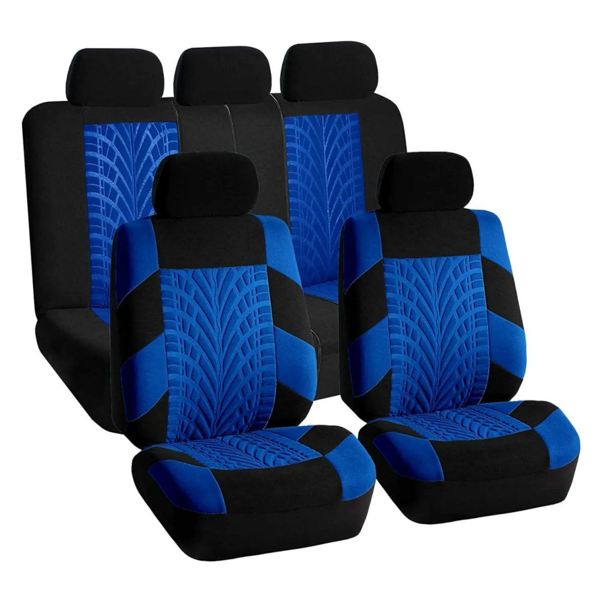 Fundas para asientos de automóvil de alta calidad, par de asientos delanteros