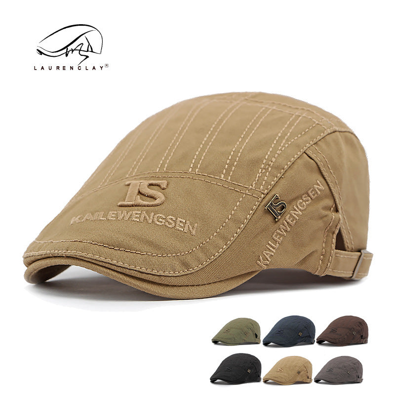 Nueva gorra de pintor para hombre, estilo europeo, americano y coreano