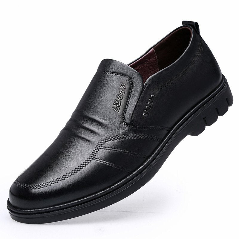 【39-44】Zapatos de negocios de cuero genuino para hombres