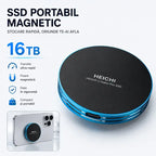 🧲 SSD Poartabil Magnetic de Mare Viteză 16TB | Transfer 1050MB/s & Compatibilitate Multi-Dispozitiv ⚡