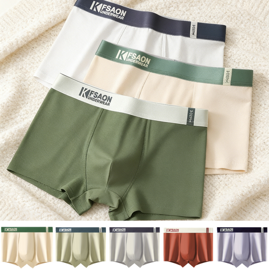 Calzoncillos bóxer de tiro medio para hombre, cómodos y transpirables (paquete de 6)