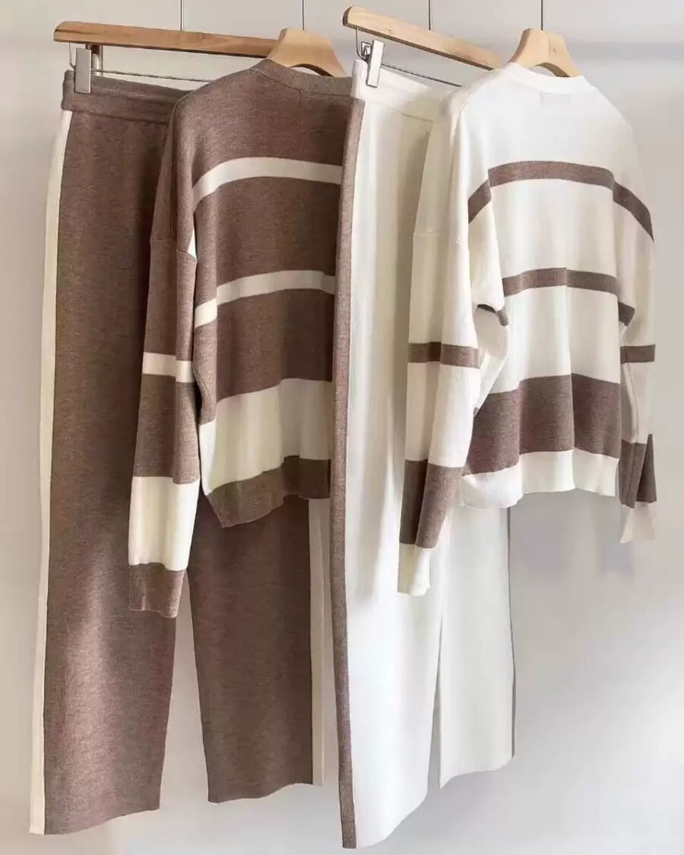 Conjunto de jersey de punto de alta calidad