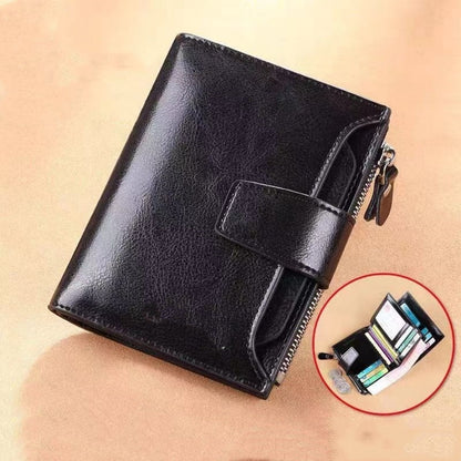 Nueva cartera de mujer de alta gama, múltiples bolsillos