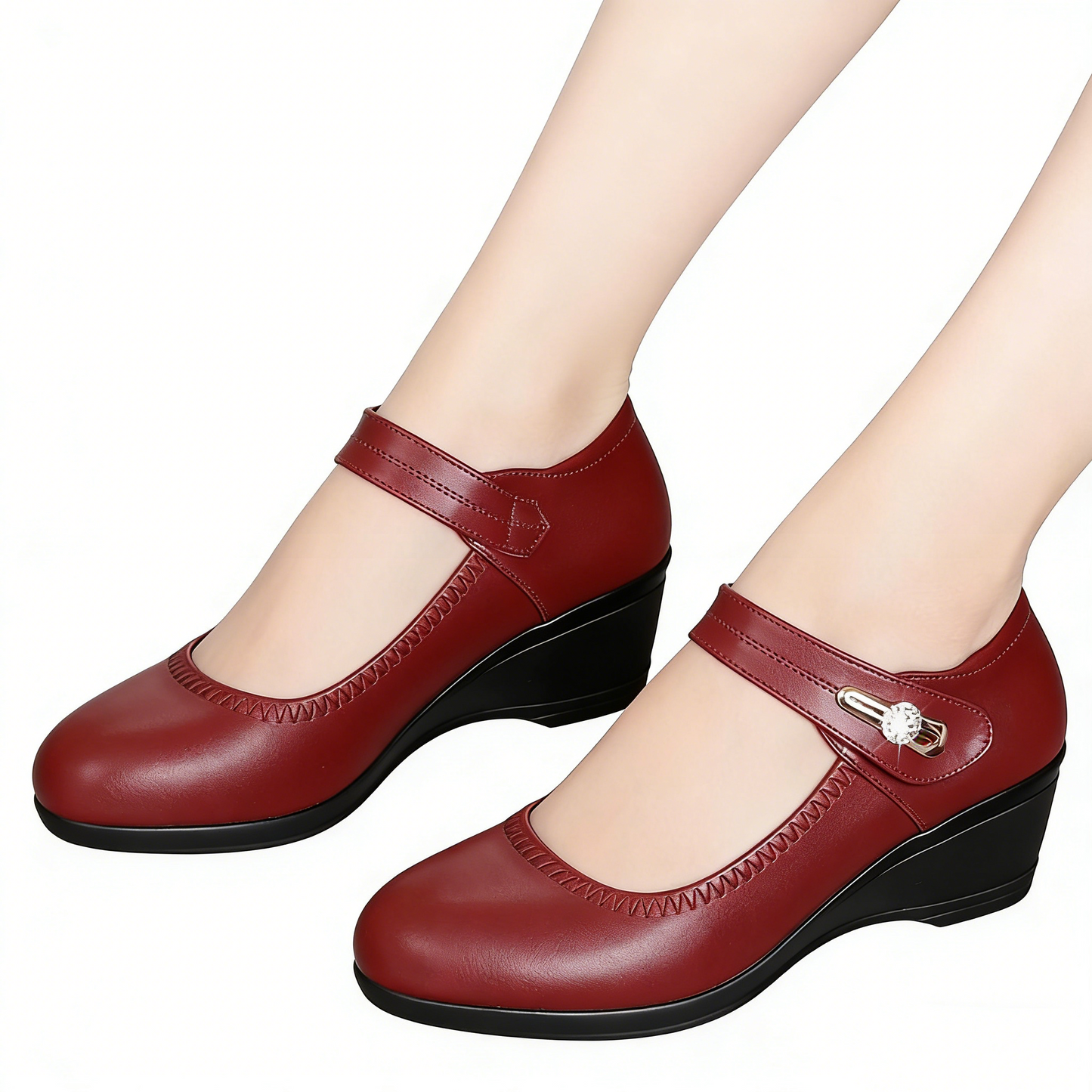 【35-41】Zapatos de cuero suave, especialmente diseñados para madres