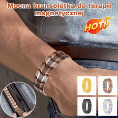 【Accesoriu elegant pentru bărbați】✨ Brățară magnetică detașabilă