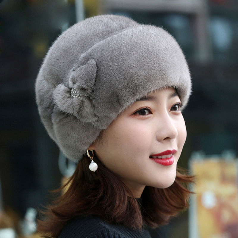 [56-58 cm] Gorro de lana cálido y moderno para otoño e invierno.3848228