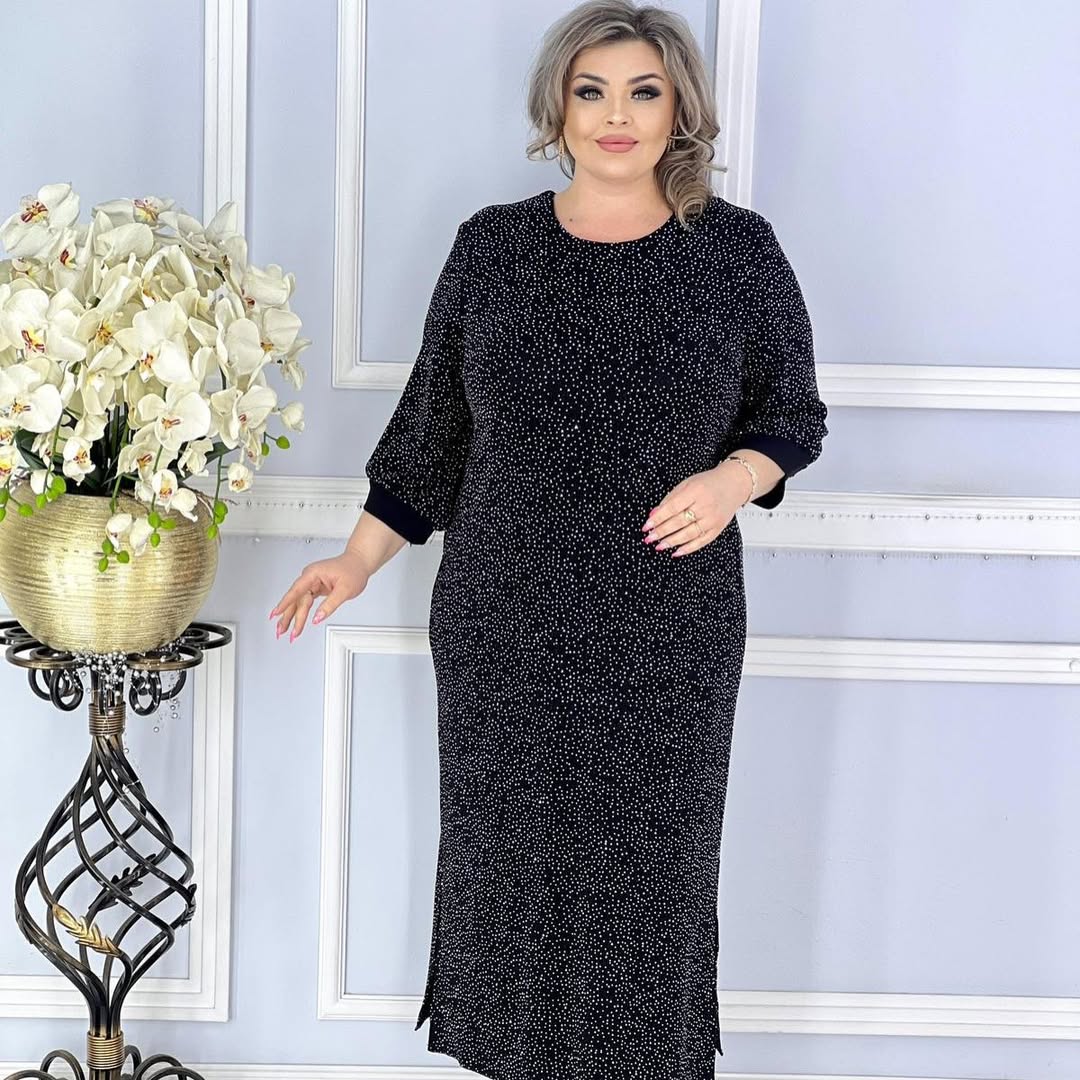 💖💖【S-5XL】]Nuevo vestido elegante de alta calidad para otoño e invierno._3853802
