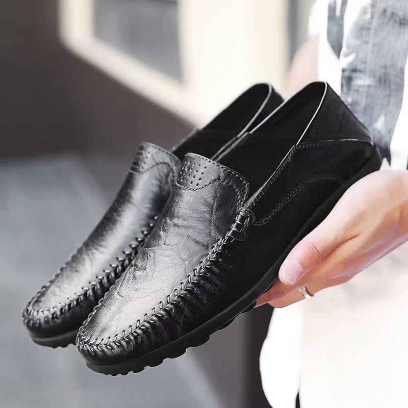 【Descuento】【39-44】Zapatos casuales de cuero de vaca de moda para hombres