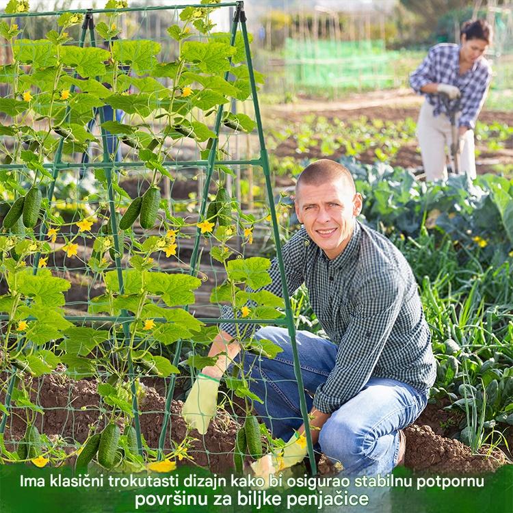 【Akcija – 50% popusta + Plaćanje pouzećem】🌱🌱🌱Penjalica za lozu - debela čelična cijev presvučena plastikom