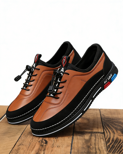 【39-48】Zapatos casuales de negocios impermeables y resistentes a las manchas para hombre