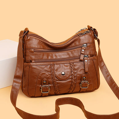 🔥Nova ženska torba iz 2026. s više džepova, velikog kapaciteta, može se nositi na ramenu ili na tijelu - 4225471