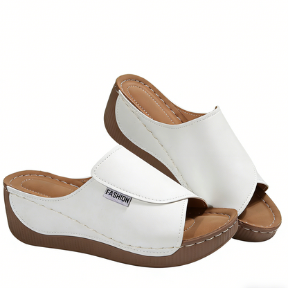 [Nuevos productos 2026] [36-43] Zapatillas de cuña con suela gruesa para muje
