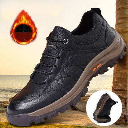 Nuevos zapatos de cuero genuino para hombre, modernos, cómodos y transpirables.