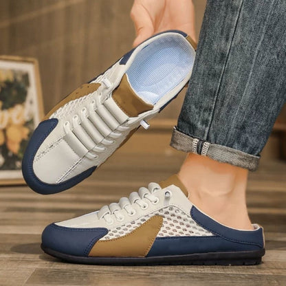 Nuevas zapatillas deportivas y chanclas de hombre para uso diario