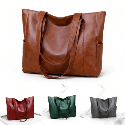 Nuevo bolso de hombro de piel suave para mujer
