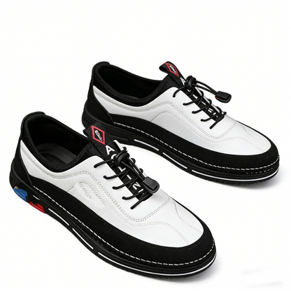 【39-48】Zapatos casuales de negocios impermeables y resistentes a las manchas para hombre