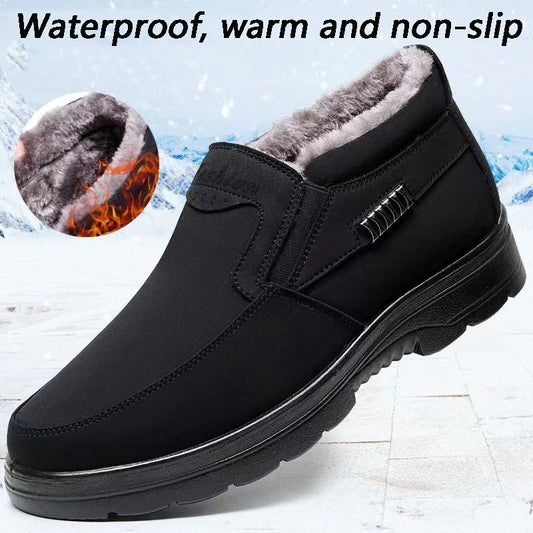 【39-47】Botas de invierno acolchadas y gruesas, impermeables y cálidas.-3846903