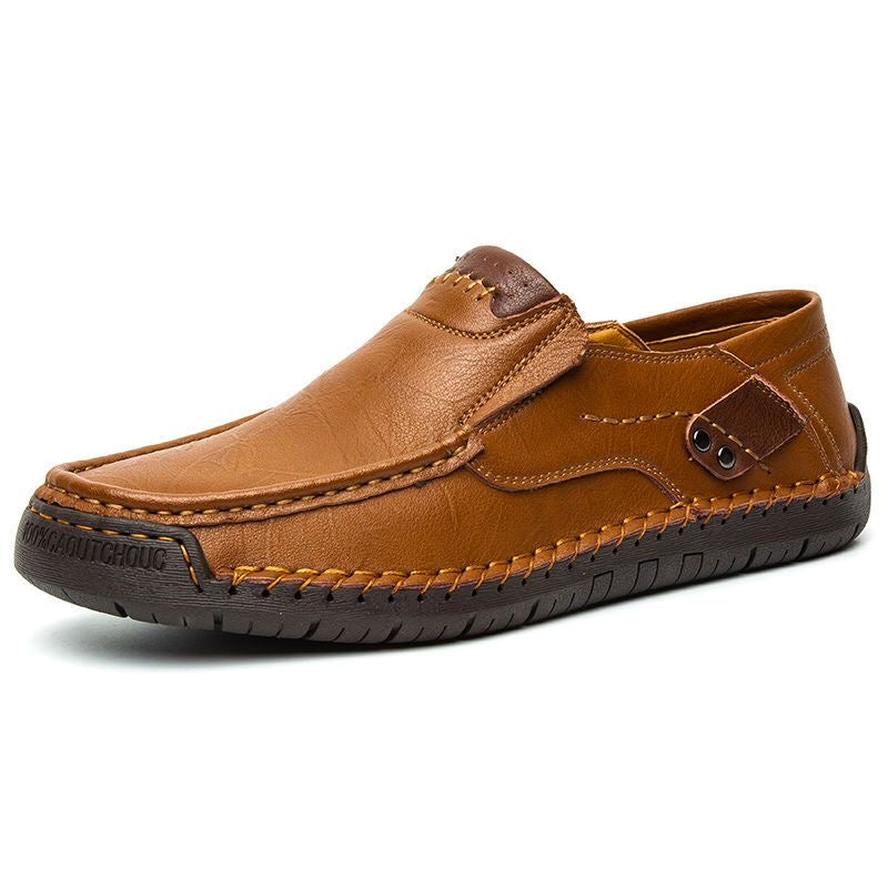 【38-48】Mocasines de cuero hechos a mano Pago contra entrega