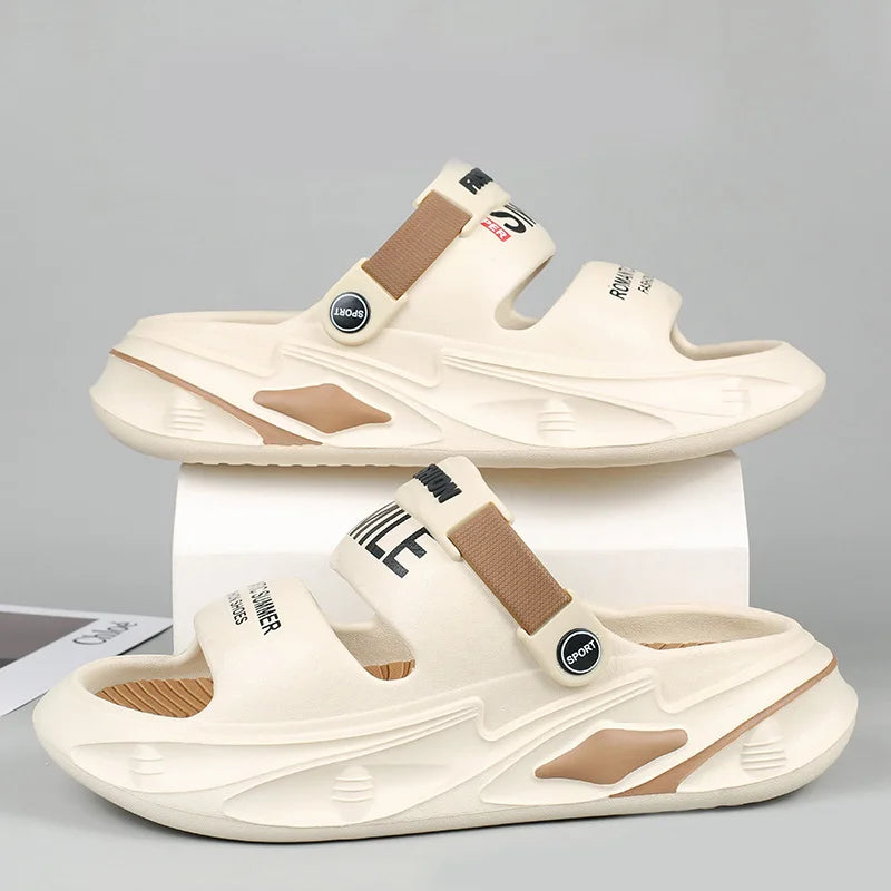 【36-45】2026 sandalias antideslizantes para hombre, pantuflas