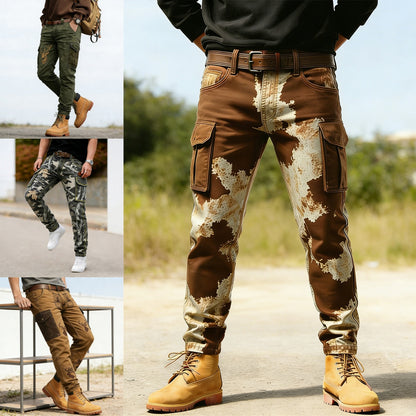【Oferta】Pantalones tácticos de exterior para hombre, transpirables, cómodos y de talla grande holgada