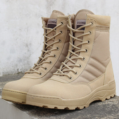 【Tallas 38-45】Botas tácticas de alta calidad para hombres y mujeres: impermeables, cálidas y duraderas