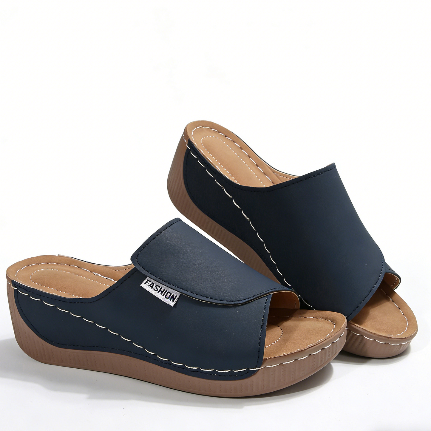 [Nuevos productos 2026] [36-43] Zapatillas de cuña con suela gruesa para muje