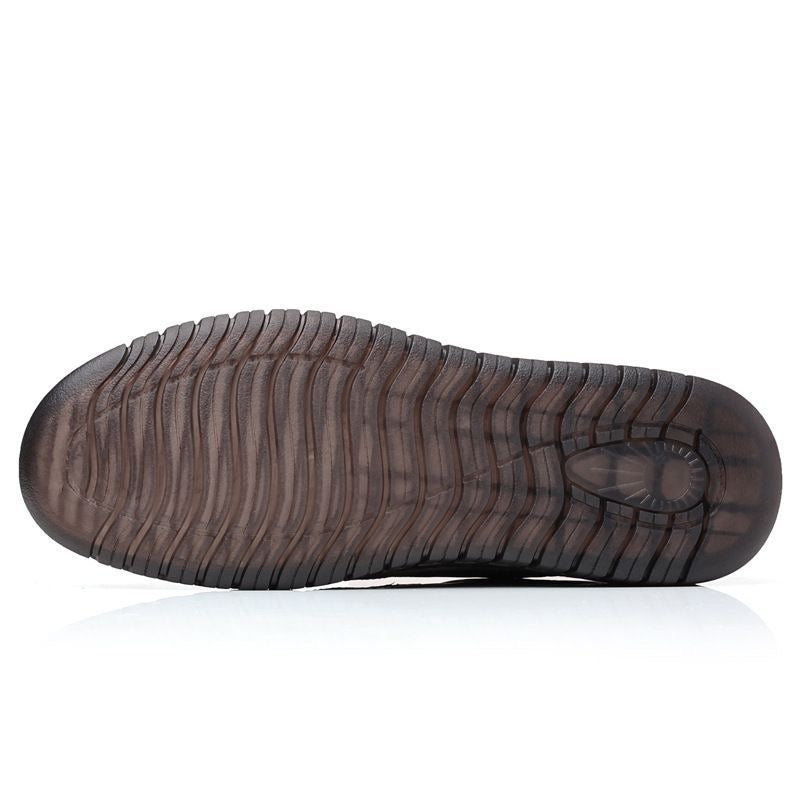 【39-44】Zapatos casuales de piel, suela suave, antideslizantes
