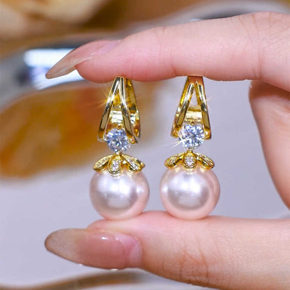 50%OFF💋 Pendientes de plata con perlas de lujo francés de nuevo estilo 2026