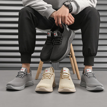 Letnia promocja -50%【39-44】Antypoślizgowe, oddychające i bardzo wygodne męskie tenisówki_4060556