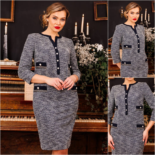 💝【S-5XL】Vestido de alta calidad, cómodo y elegante_3873743