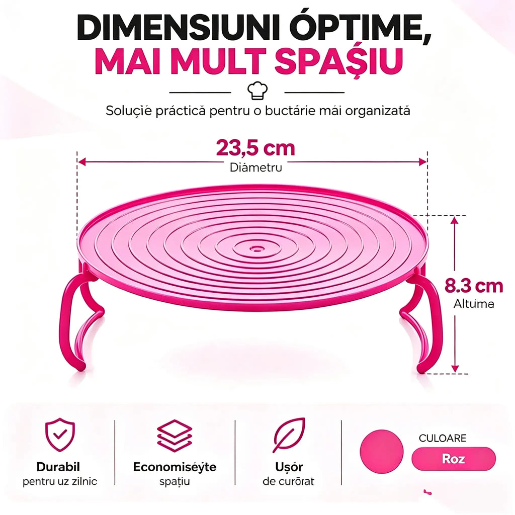 🍽️【Cumpără unul, primești unul gratis!】✨ Suport stivuibil pentru gătit la aburi în cuptorul cu microunde – Tava cu două straturi cu funcție de izolare termică, multifuncțională și care economisește spațiu 🥘