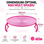 🍽️【Cumpără unul, primești unul gratis!】✨ Suport stivuibil pentru gătit la aburi în cuptorul cu microunde – Tava cu două straturi cu funcție de izolare termică, multifuncțională și care economisește spațiu 🥘