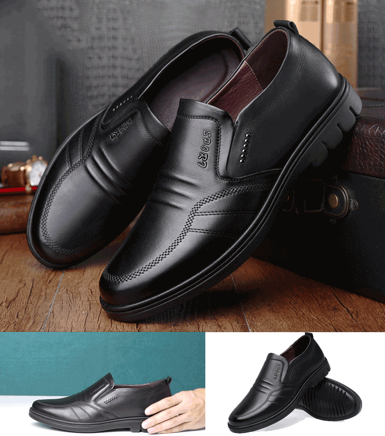Oferta ograniczona czasowo【39-44】Meskie skorzane buty biznesowe