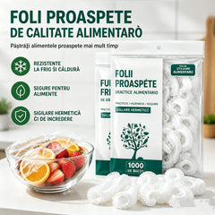 🔥【500 de bucăți per pachet: 129 】✨500 de folii din plastic reutilizabile, flexibile și sigure pentru contactul cu alimentele
