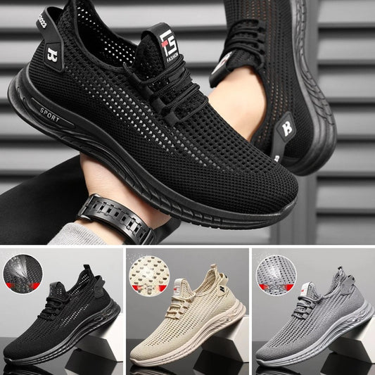 👟🔥【50% OFF】👟【39-44】Zapatos casuales de hombre cómodos, transpirables, de malla, antideslizantes y de moda_4057128