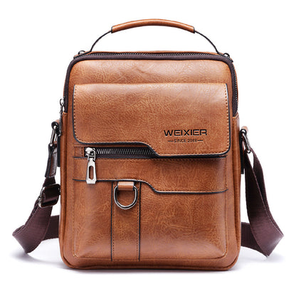 【Oferta limitada】Nuevo bolso de hombro Oxford de cuero para hombre 2026