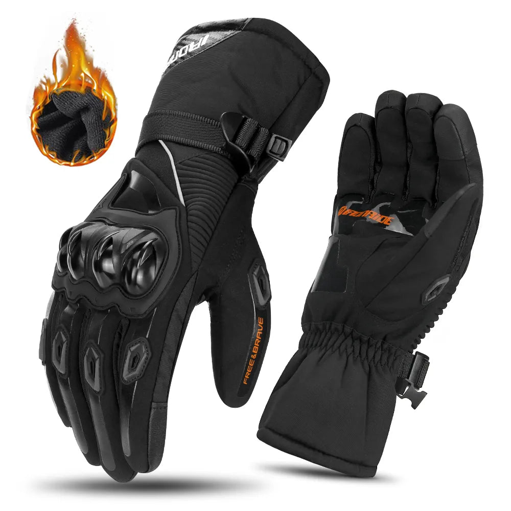 🔥🧤🧤Agarre térmico | Guantes de moto aislados_3878533