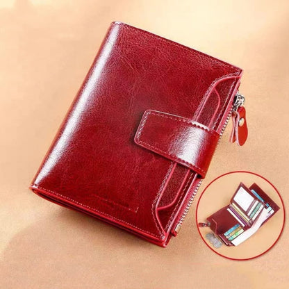 Nueva cartera de mujer de alta gama, múltiples bolsillos