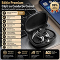 🔋Căști Bluetooth wireless cu design open-ear, cârlig pentru ureche și conducție osoasă🎙️🎧