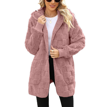 ☃️❄️[S-5XL]🌸Nova zimska sezona: Ženska casual jakna s kariranim flisom