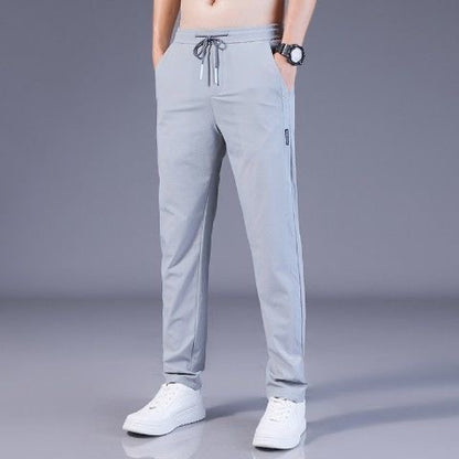 【M-5XL】Pantalones elásticos informales para hombre, cómodos y a la moda