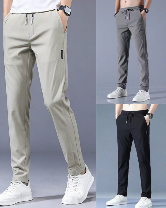 【M-5XL】Pantalones elásticos informales para hombre 2026 – Cómodos y modernos